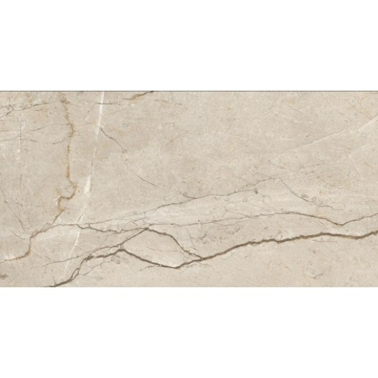 Πλακάκι Delta Beige Retificatto Μπεζ Ματ Carving 60x120 